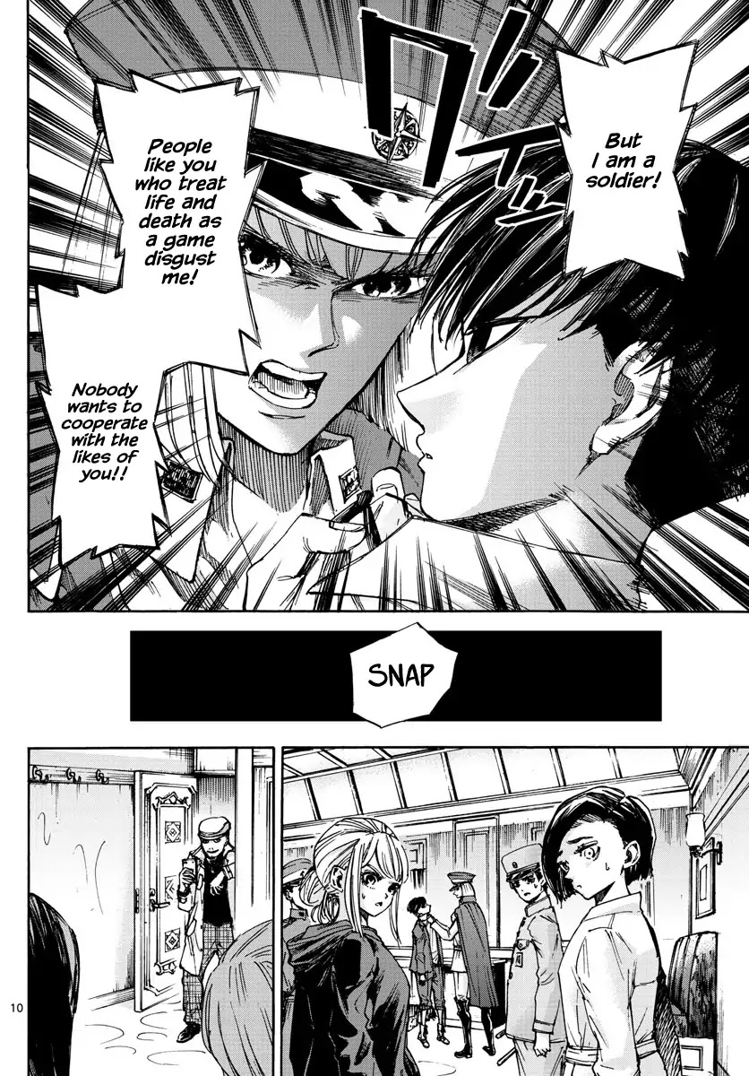 Detective Xeno and the Seven Locked Murder Rooms Chapter 16 page 10 - Chapter 16: The Train Carrying Death 2