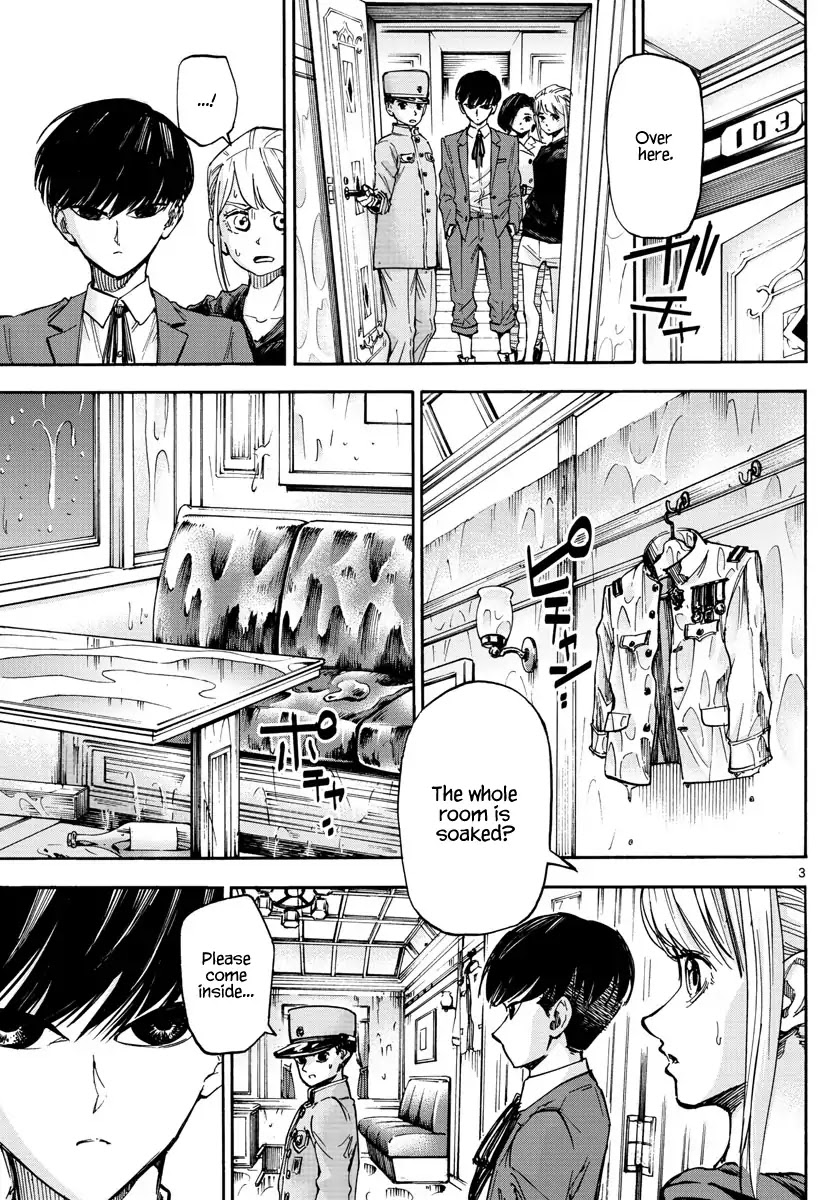 Detective Xeno and the Seven Locked Murder Rooms Chapter 16 page 3 - Chapter 16: The Train Carrying Death 2