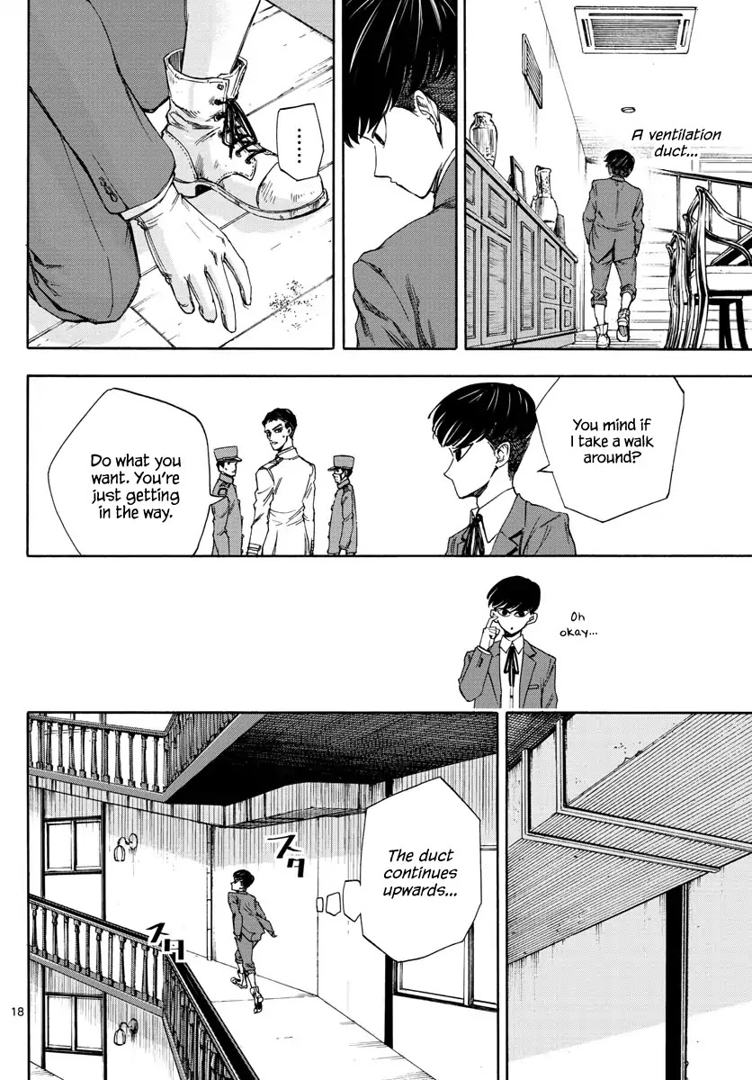 Detective Xeno and the Seven Locked Murder Rooms Chapter 2 page 17 - Chapter 2: The Gravestone Mansion Killer (Part 1)