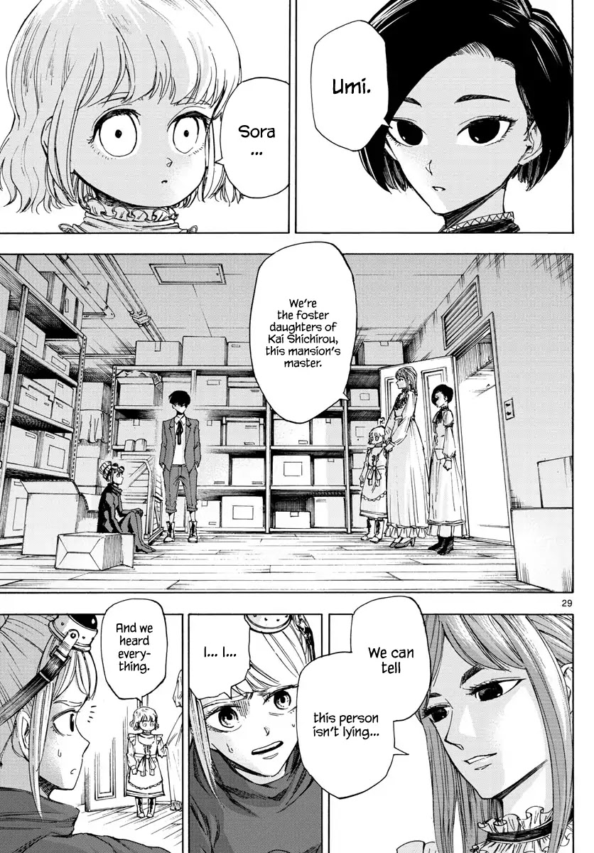 Detective Xeno and the Seven Locked Murder Rooms Chapter 2 page 28 - Chapter 2: The Gravestone Mansion Killer (Part 1)