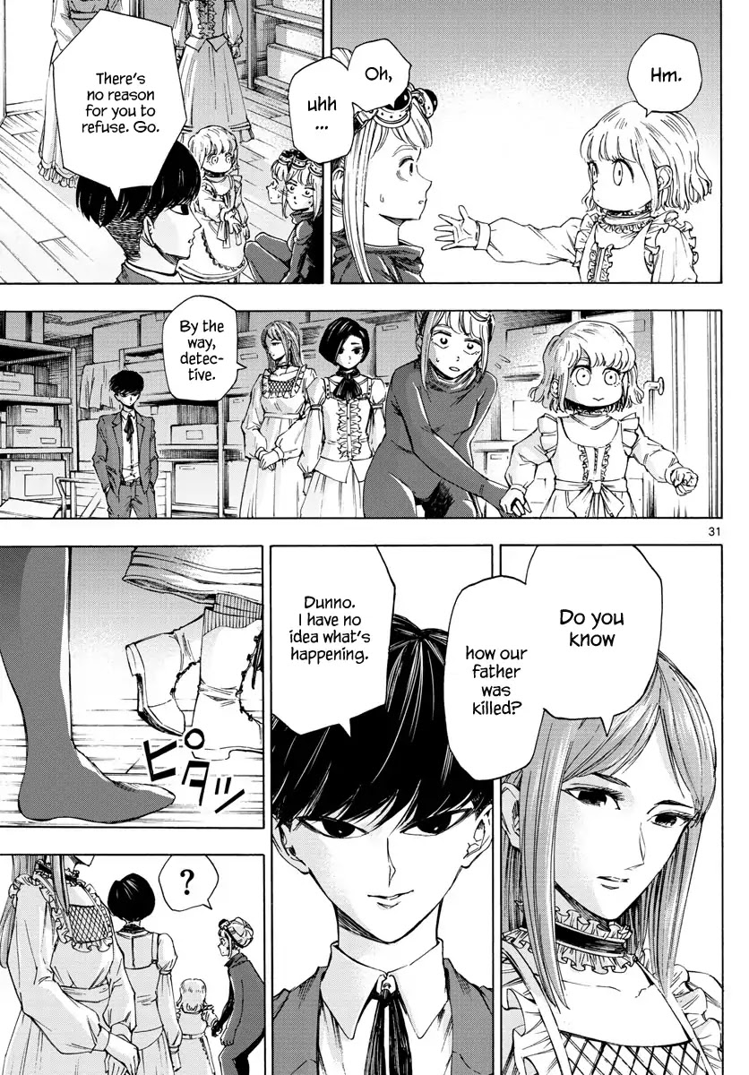 Detective Xeno and the Seven Locked Murder Rooms Chapter 2 page 30 - Chapter 2: The Gravestone Mansion Killer (Part 1)