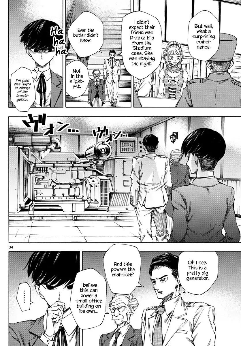 Detective Xeno and the Seven Locked Murder Rooms Chapter 2 page 33 - Chapter 2: The Gravestone Mansion Killer (Part 1)