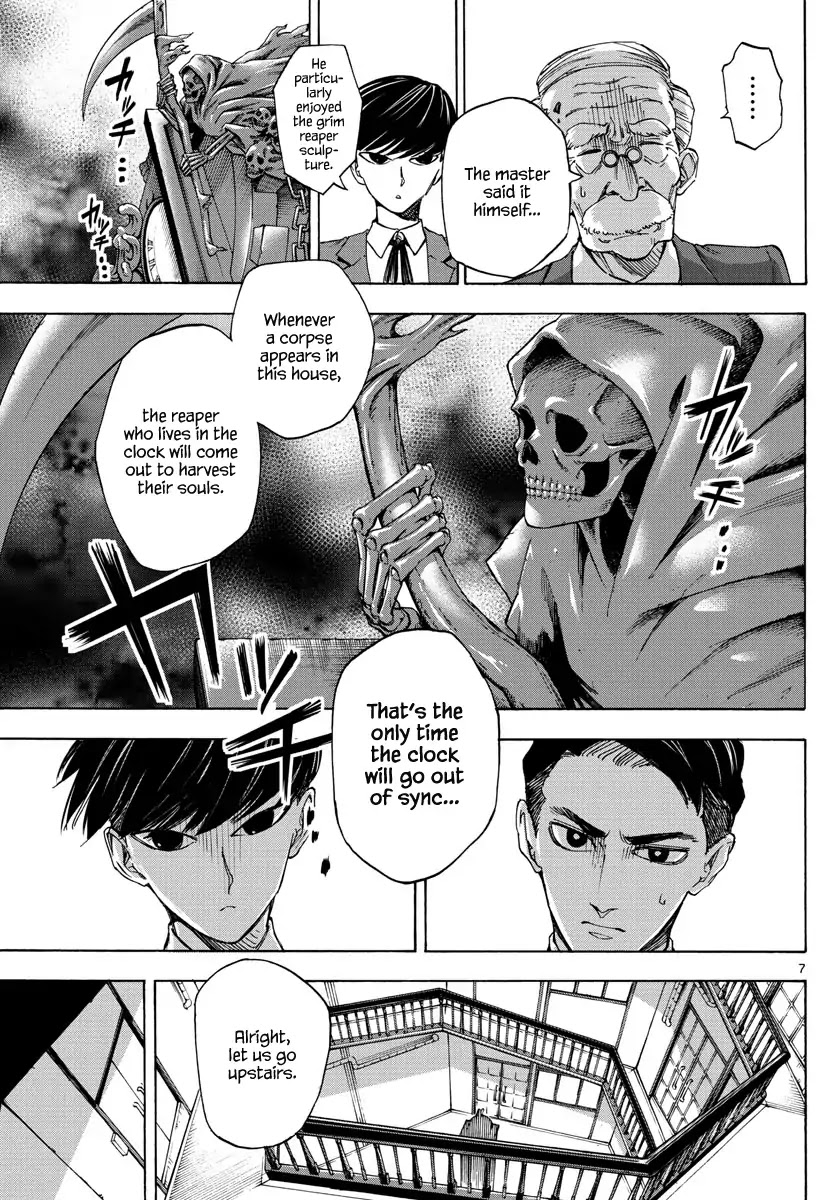 Detective Xeno and the Seven Locked Murder Rooms Chapter 2 page 6 - Chapter 2: The Gravestone Mansion Killer (Part 1)