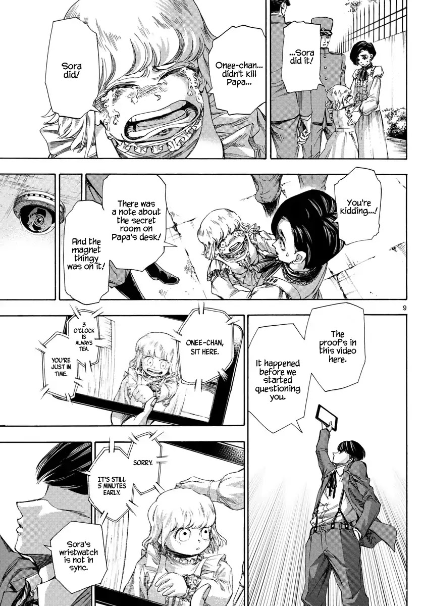 Detective Xeno and the Seven Locked Murder Rooms Chapter 4 page 9 - Chapter 4: The Gravestone Mansion Killer (Part 3)