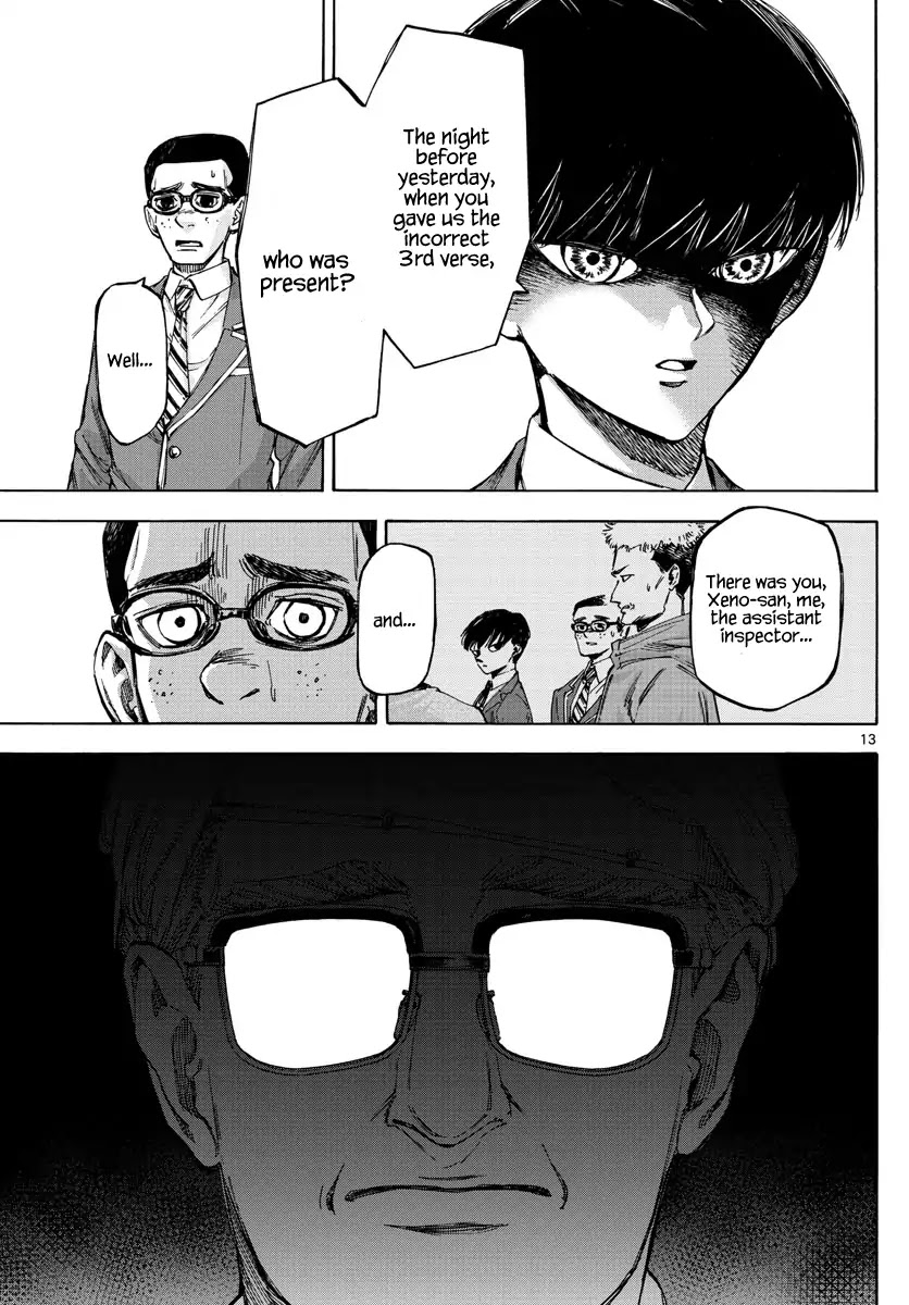 Detective Xeno and the Seven Locked Murder Rooms Chapter 48 page 13 - Chapter 48: Island of Judgement 6