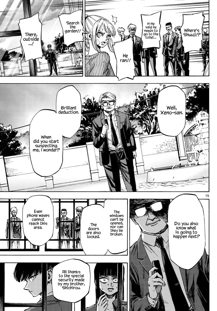 Detective Xeno and the Seven Locked Murder Rooms Chapter 48 page 15 - Chapter 48: Island of Judgement 6
