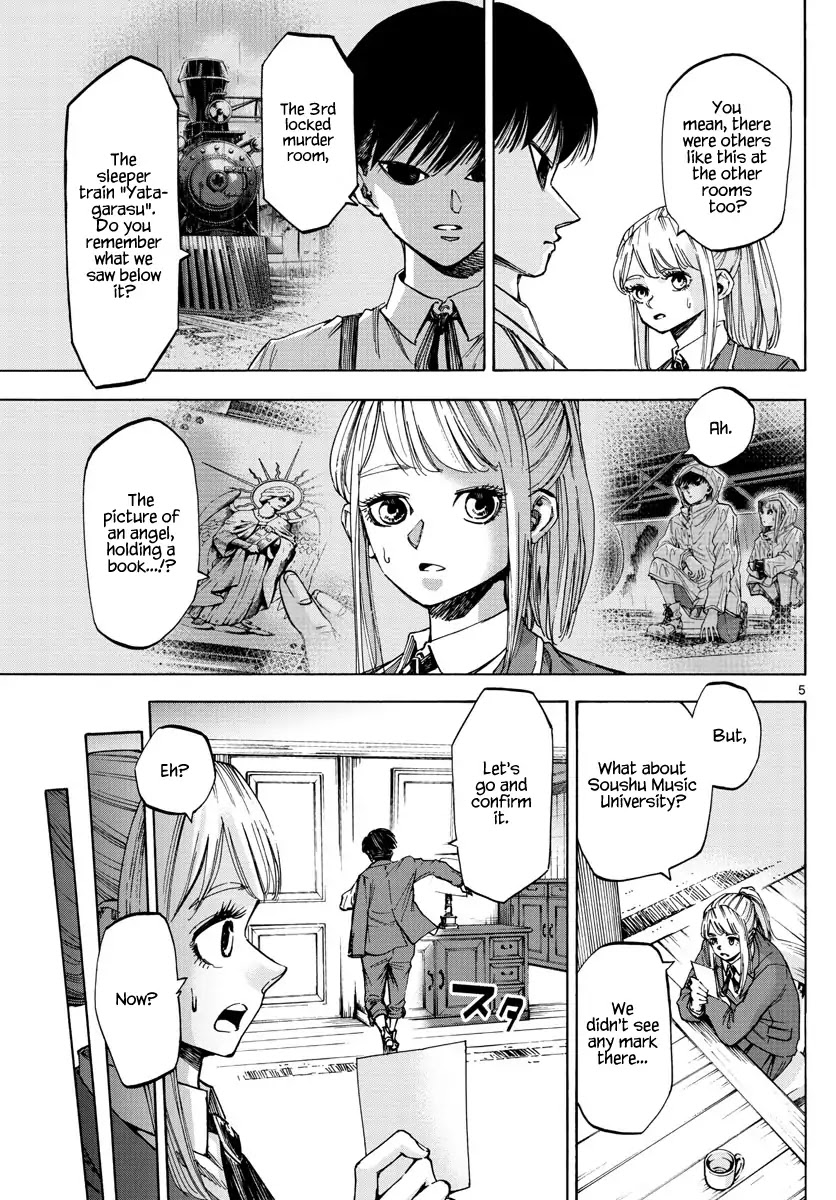 Detective Xeno and the Seven Locked Murder Rooms Chapter 50 page 5 - Chapter 50: The Gravestone Mansion Revisited 1