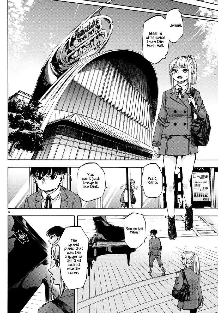 Detective Xeno and the Seven Locked Murder Rooms Chapter 50 page 6 - Chapter 50: The Gravestone Mansion Revisited 1