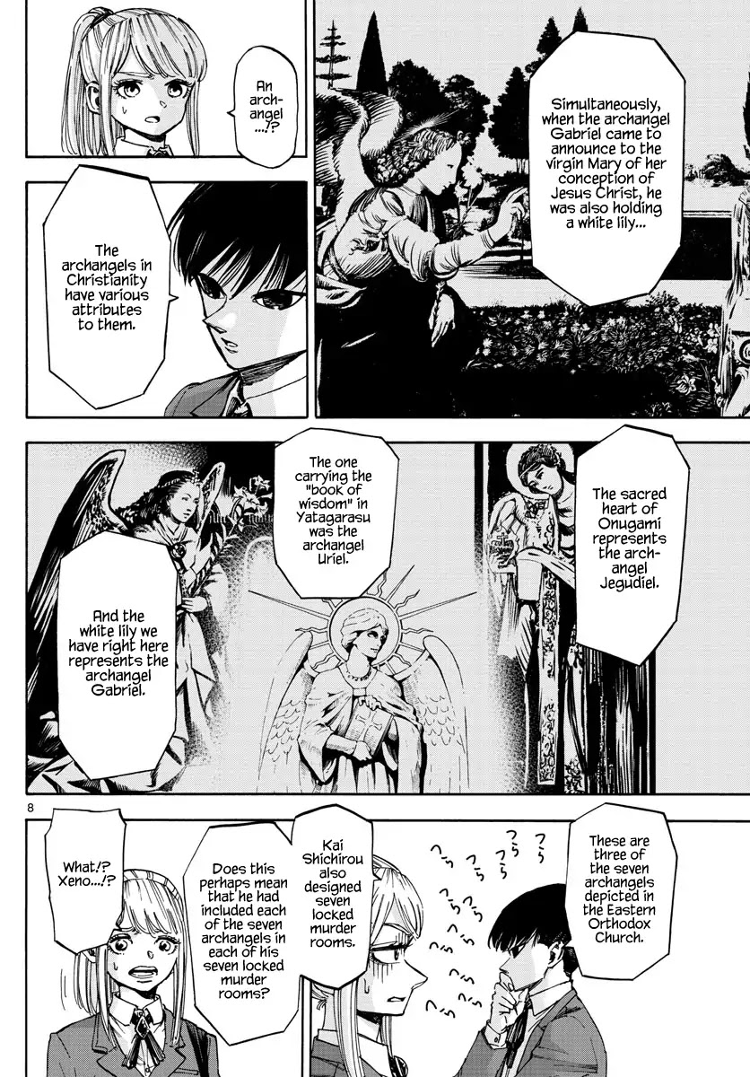 Detective Xeno and the Seven Locked Murder Rooms Chapter 50 page 8 - Chapter 50: The Gravestone Mansion Revisited 1