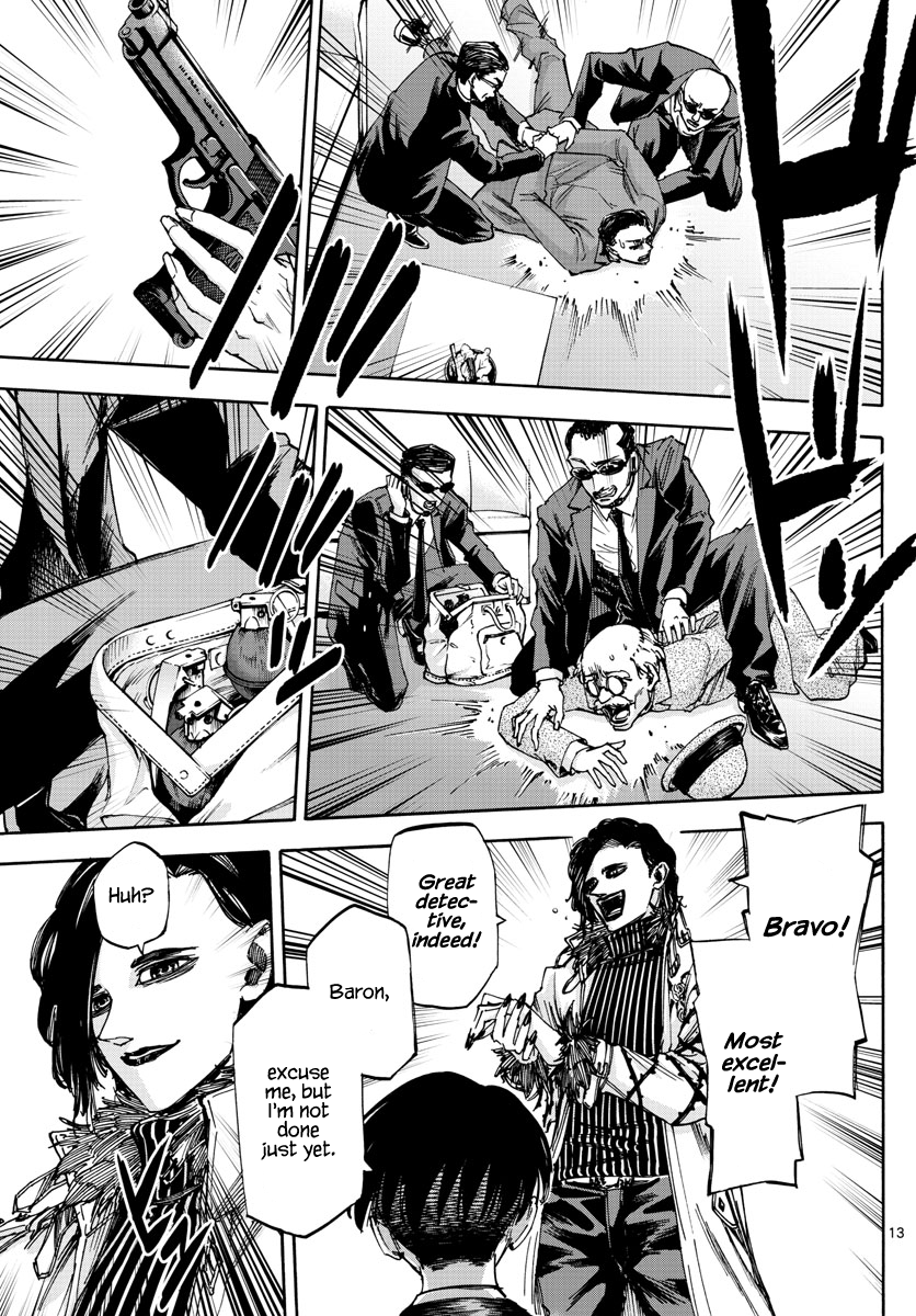 Detective Xeno and the Seven Locked Murder Rooms Chapter 52 page 13 - Chapter 52: The Baron Laughs 1