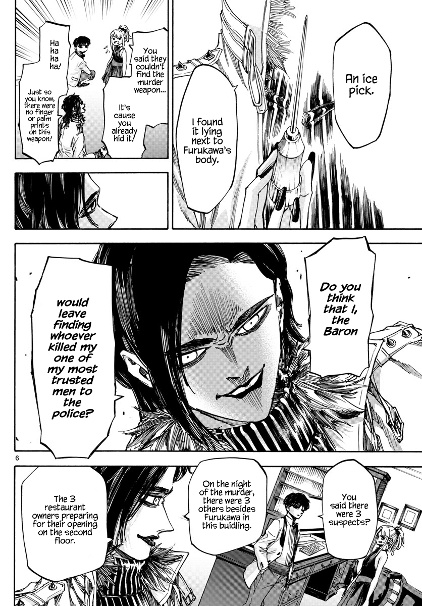 Detective Xeno and the Seven Locked Murder Rooms Chapter 53 page 6 - Chapter 53: The Baron Laughs 2