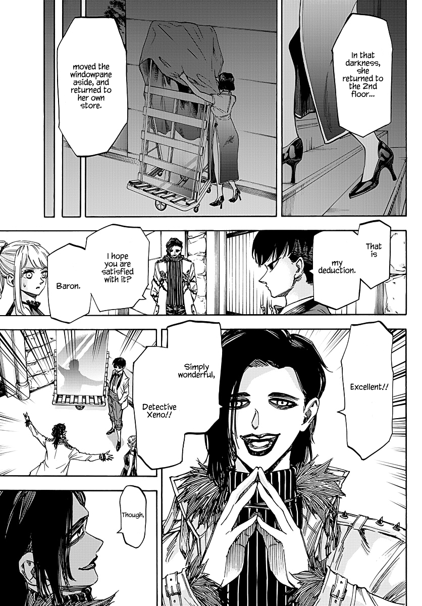 Detective Xeno and the Seven Locked Murder Rooms Chapter 54 page 13 - Chapter 54: The Baron Laughs 3