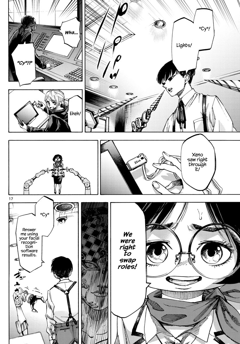 Detective Xeno and the Seven Locked Murder Rooms Chapter 61 page 17 - Chapter 61: Evil Without A Face 6