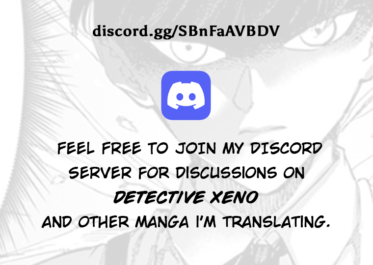 Detective Xeno and the Seven Locked Murder Rooms Chapter 62 page 19 - Chapter 62: Evil Without A Face 7
