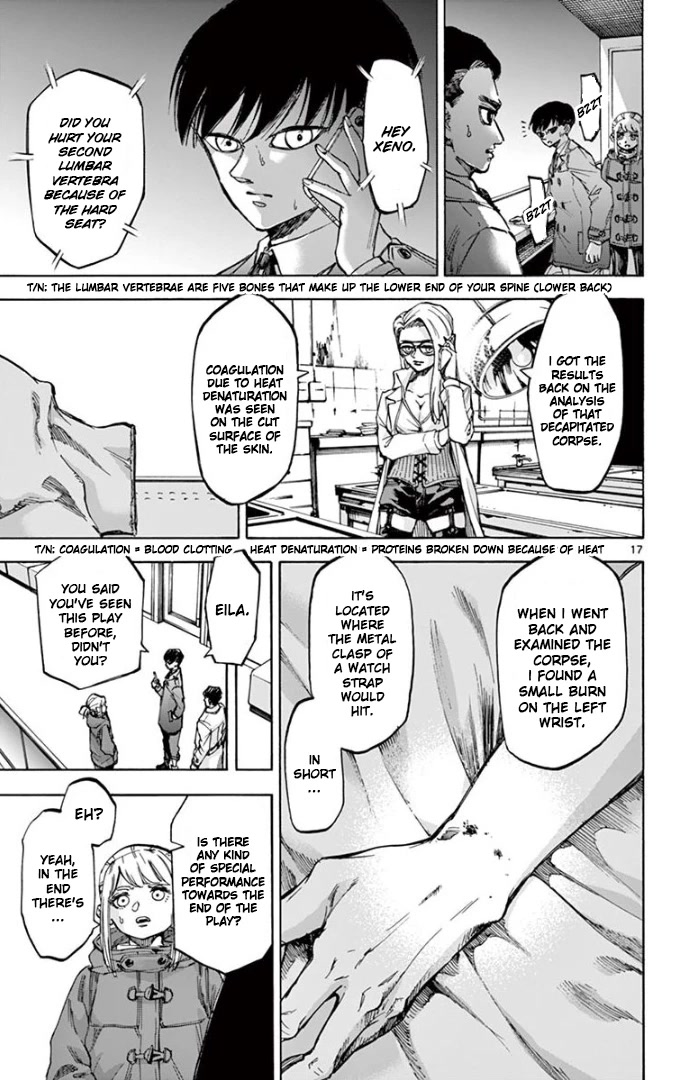 Detective Xeno and the Seven Locked Murder Rooms Chapter 64 page 17 - Chapter 64: Phantom Theater 2