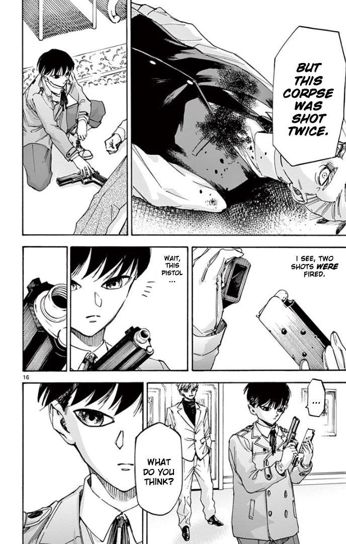 Detective Xeno and the Seven Locked Murder Rooms Chapter 66 page 16 - Chapter 66: Gunshot on Red Rust Street 1