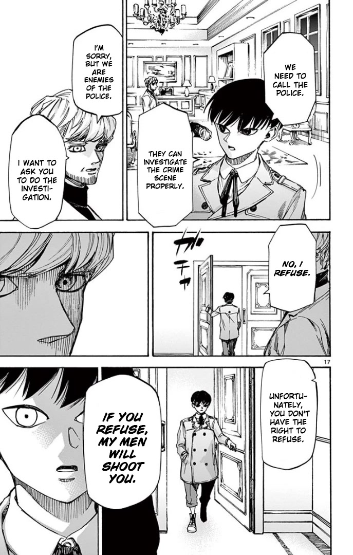 Detective Xeno and the Seven Locked Murder Rooms Chapter 66 page 17 - Chapter 66: Gunshot on Red Rust Street 1