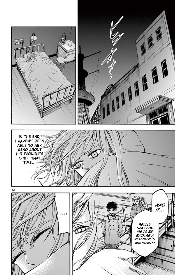 Detective Xeno and the Seven Locked Murder Rooms Chapter 69 page 12 - Chapter 69: Fortress Island Detective 2