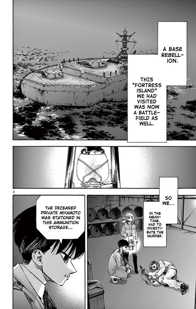 Detective Xeno and the Seven Locked Murder Rooms Chapter 69 page 4 - Chapter 69: Fortress Island Detective 2
