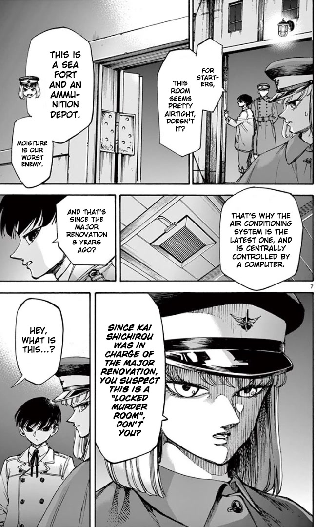 Detective Xeno and the Seven Locked Murder Rooms Chapter 69 page 7 - Chapter 69: Fortress Island Detective 2