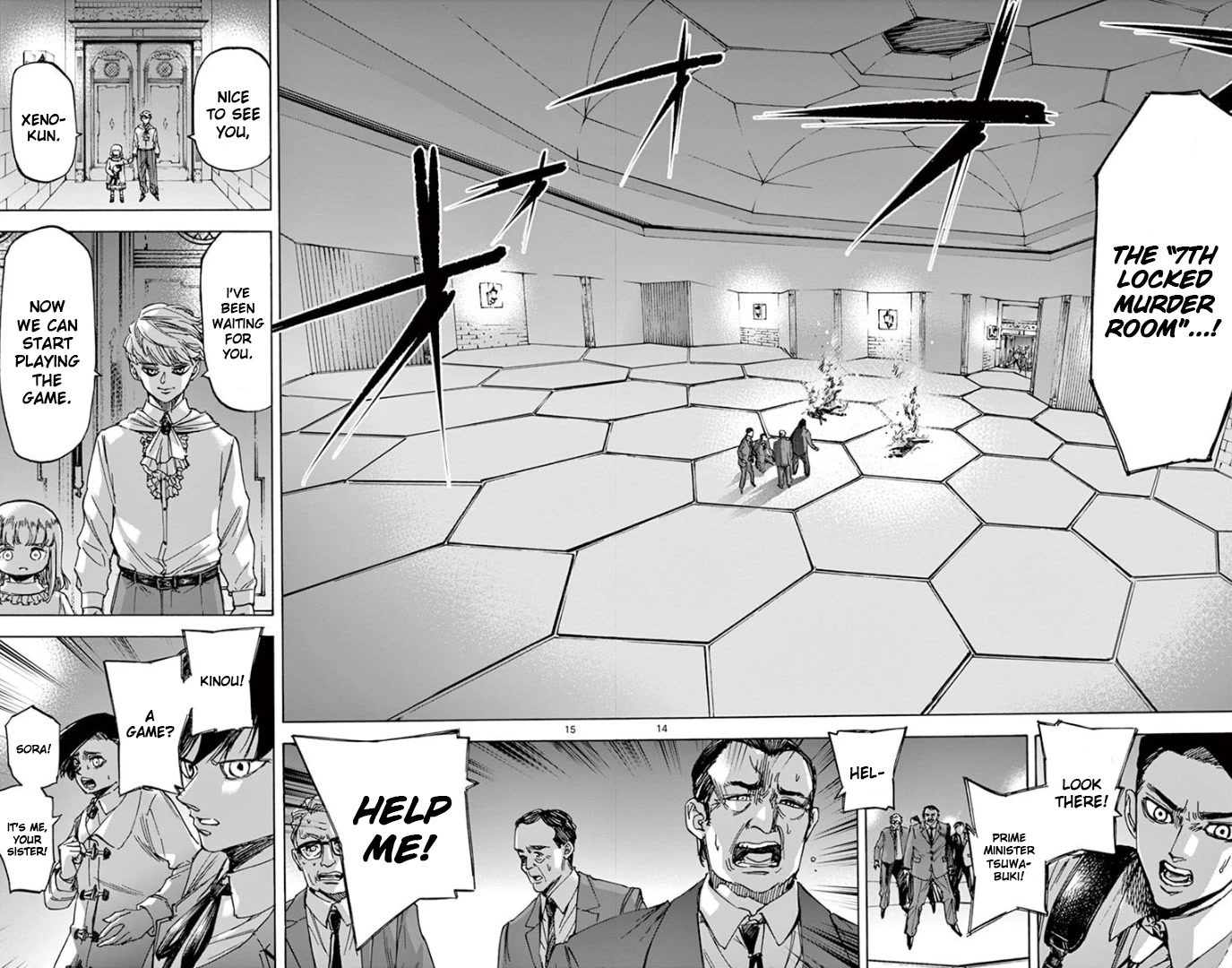 Detective Xeno and the Seven Locked Murder Rooms Chapter 77 page 14 - Chapter 77: The Last Locked Room 5