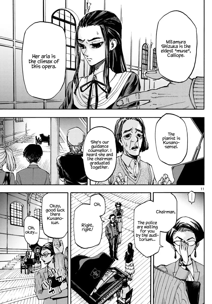 Detective Xeno and the Seven Locked Murder Rooms Chapter 8 page 11 - Chapter 8: The Muse Sings of Death