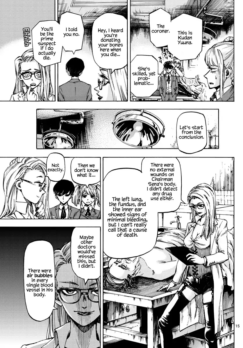 Detective Xeno and the Seven Locked Murder Rooms Chapter 9 page 15 - Chapter 9: The Muse Sings of Death 2