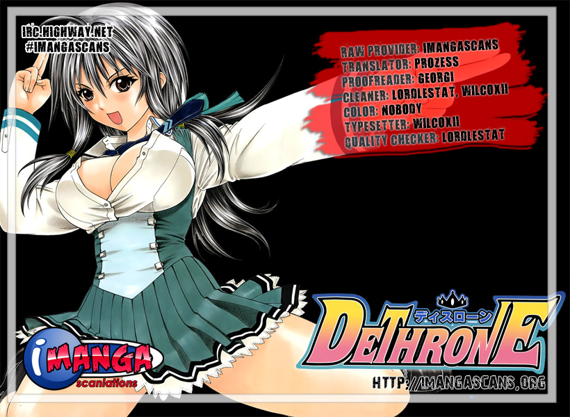 Dethrone Chapter 2 page 1 - Chapter 2 : Don't Sink, Don't Fall