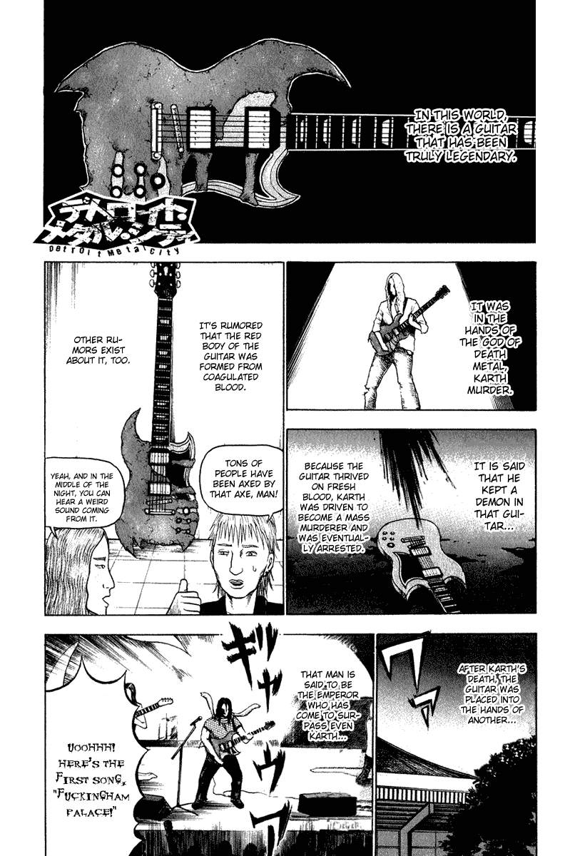 Detroit Metal City Chapter 10 page 2 - Chapter 10: Emperor 2