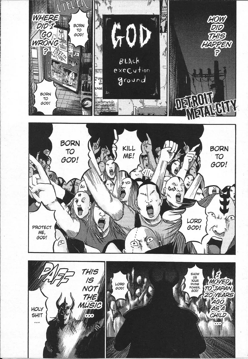 Detroit Metal City Chapter 102 page 6 - Chapter 102: Walking