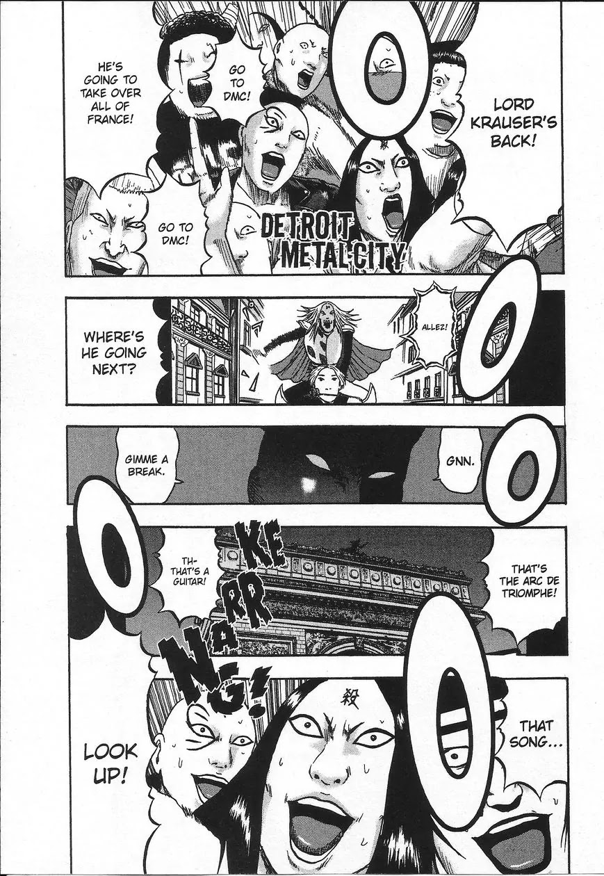 Detroit Metal City Chapter 109 page 2 - Chapter 109: Hereditary