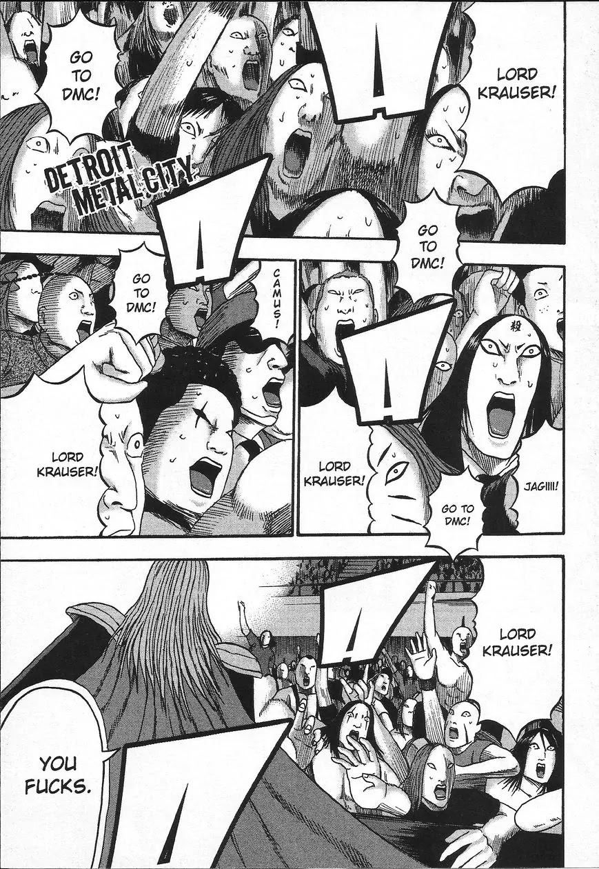 Detroit Metal City Chapter 112 page 2 - Chapter 112: Satsugai