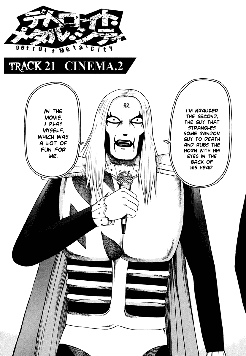 Detroit Metal City Chapter 21 page 3 - Chapter 21: Cinema 2