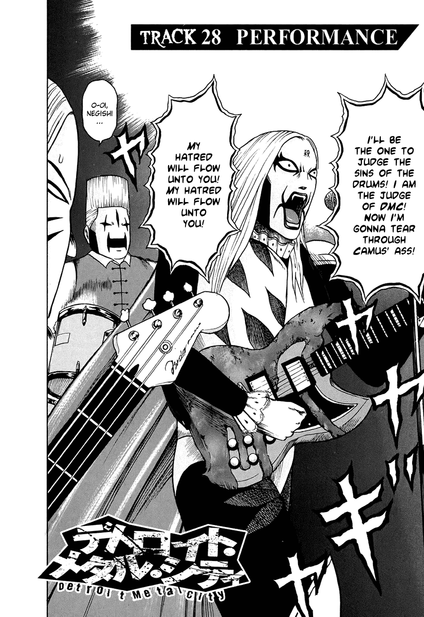 Detroit Metal City Chapter 28 page 3 - Chapter 28: Performance