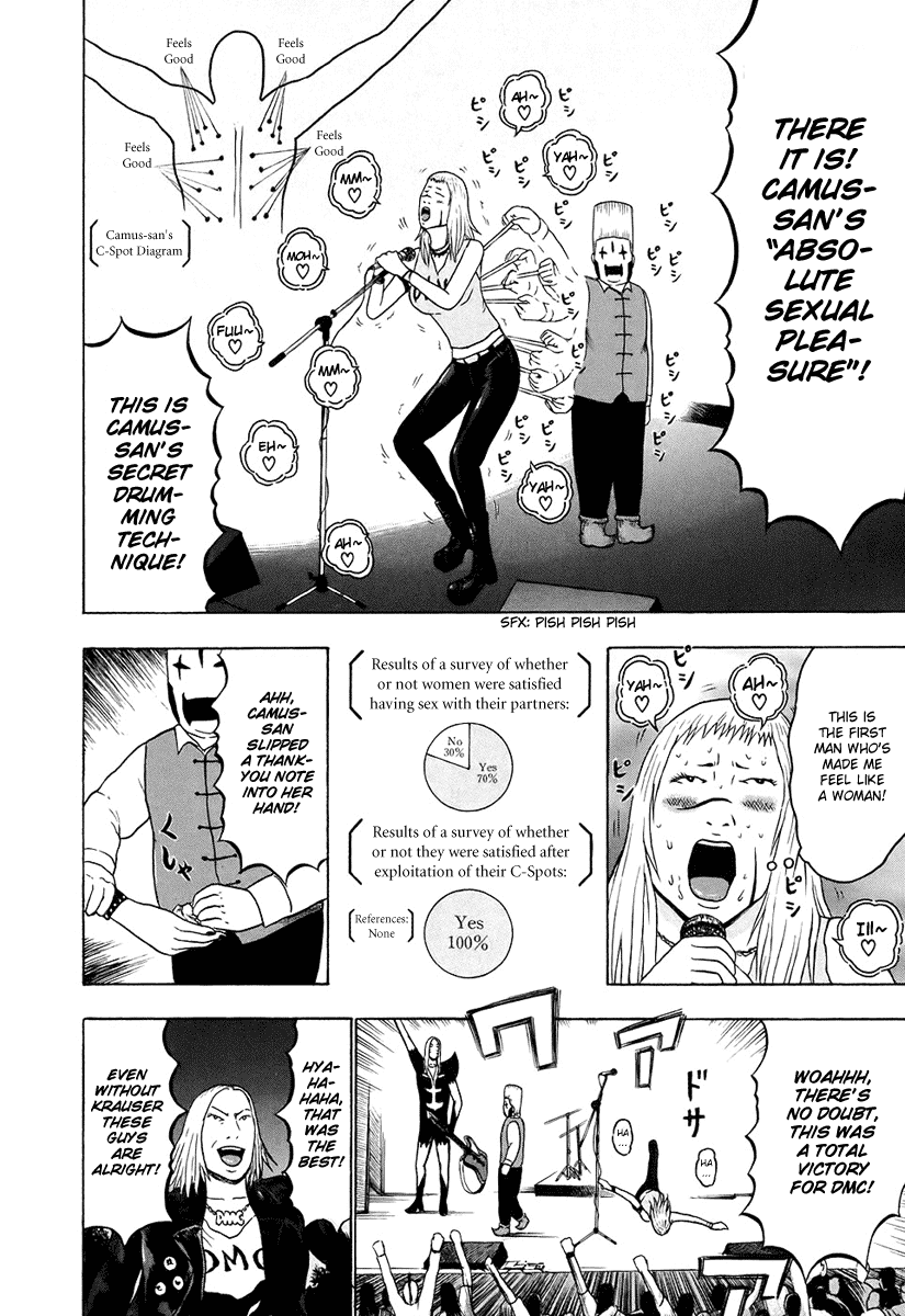 Detroit Metal City Chapter 35 page 15 - Chapter 35: Satanic Emperor 4