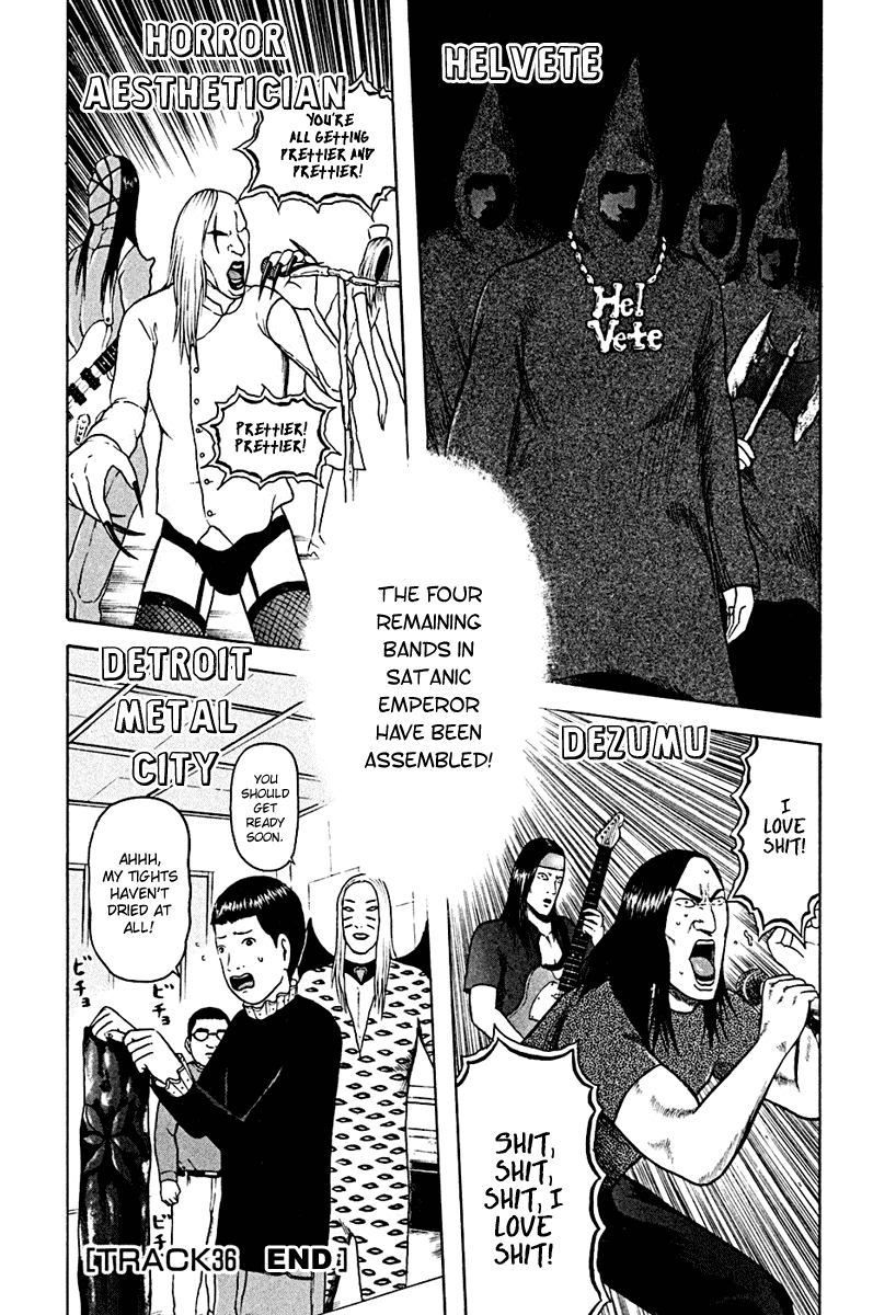 Detroit Metal City Chapter 36 page 21 - Chapter 36: Satanic Emperor 5