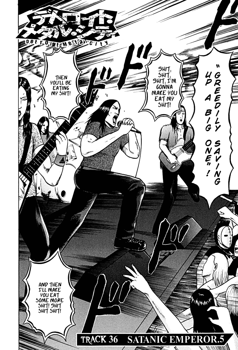 Detroit Metal City Chapter 36 page 7 - Chapter 36: Satanic Emperor 5