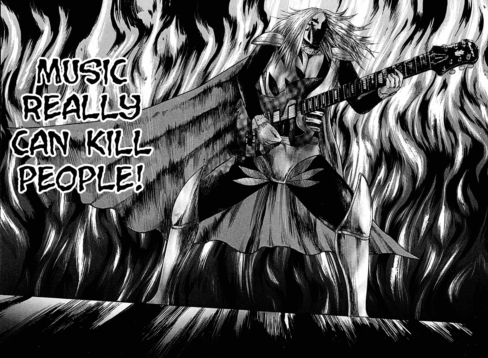 Detroit Metal City Chapter 43 page 11 - Chapter 43: Satanic Emperor 12