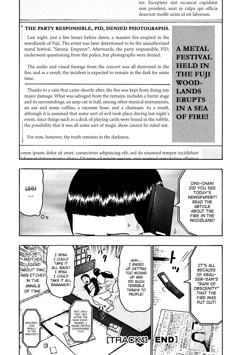 Detroit Metal City Chapter 43 page 14 - Chapter 43: Satanic Emperor 12