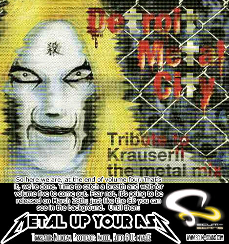 Detroit Metal City Chapter 46.5 page 4 - Chapter 46.5: Omake - Team