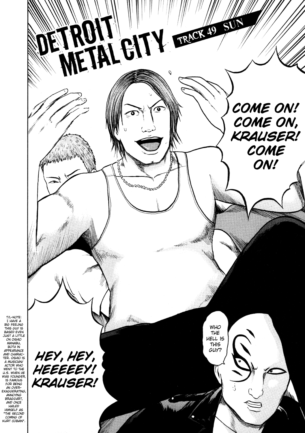 Detroit Metal City Chapter 49 page 3 - Chapter 49: Sun