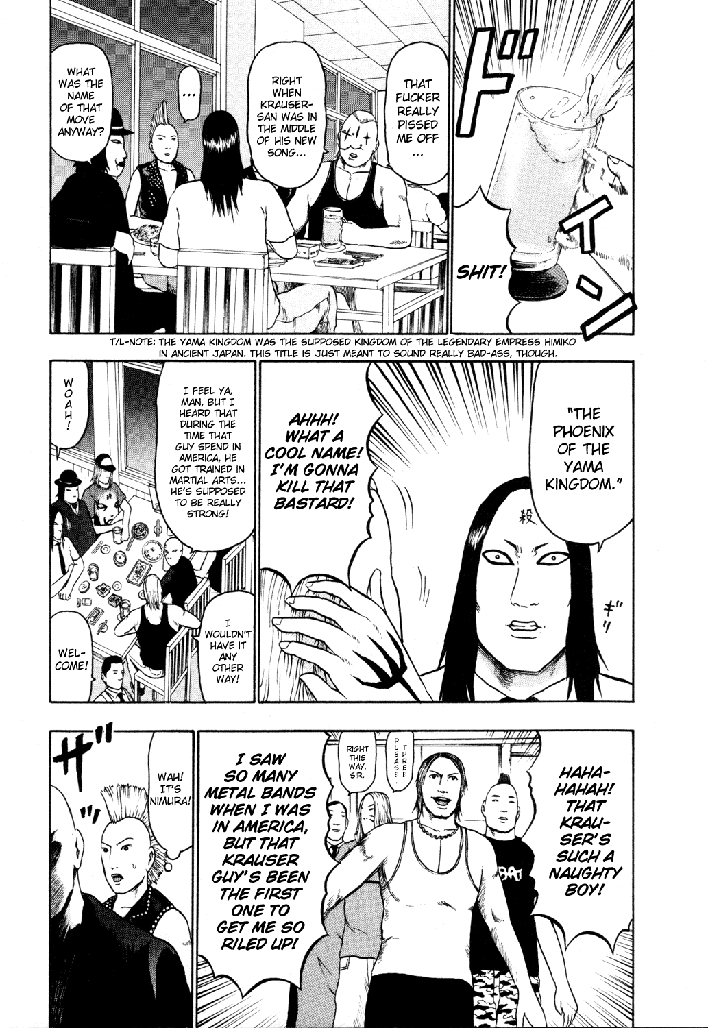 Detroit Metal City Chapter 49 page 6 - Chapter 49: Sun