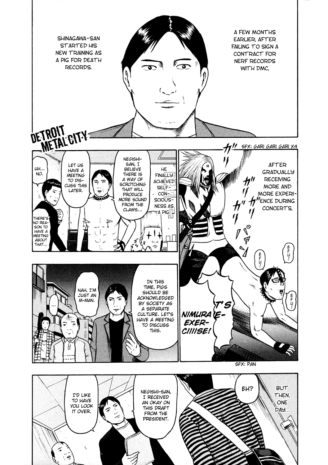 Detroit Metal City Chapter 53 page 2 - Chapter 53: Concentration