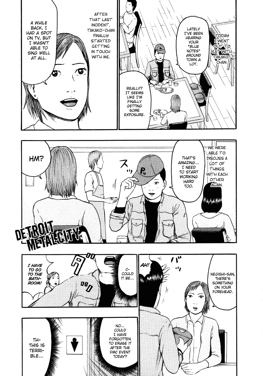 Detroit Metal City Chapter 54 page 2 - Chapter 54: Apology
