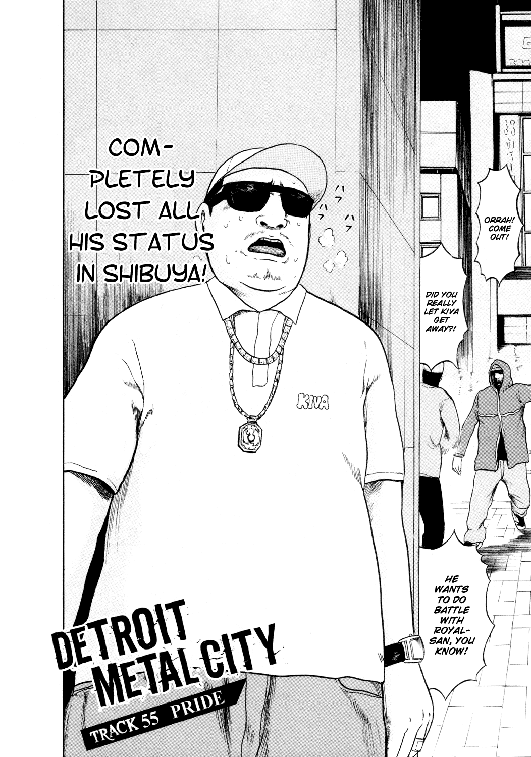 Detroit Metal City Chapter 55 page 3 - Chapter 55: Pride