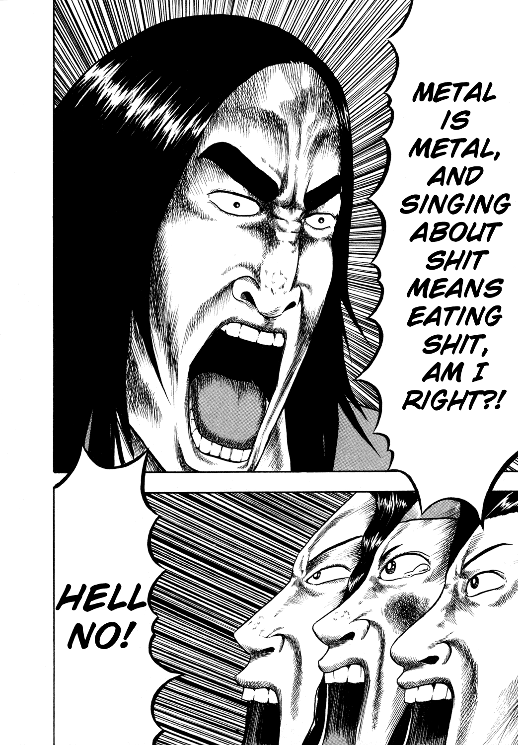 Detroit Metal City Chapter 56 page 11 - Chapter 56: Dark History 1