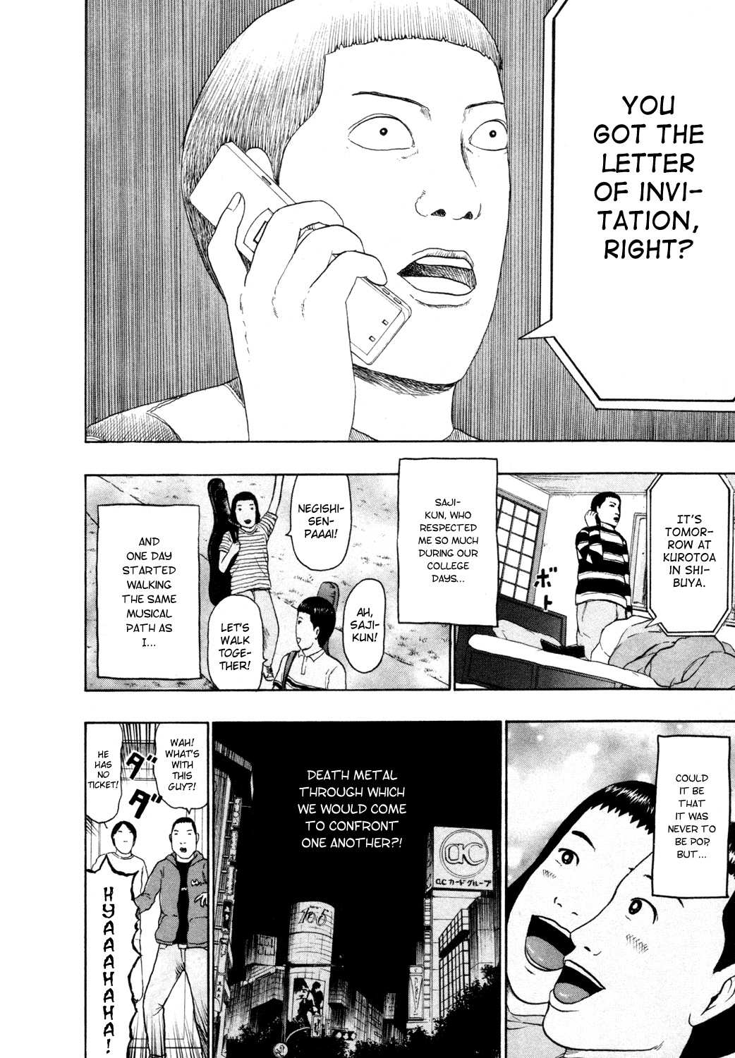 Detroit Metal City Chapter 64 page 11 - Chapter 64: Invitation