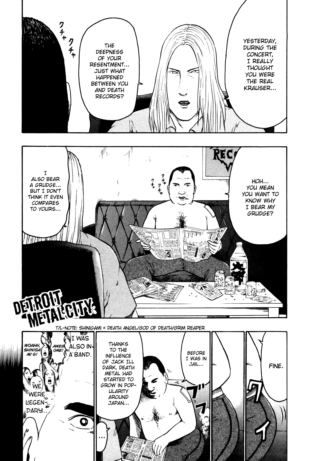 Detroit Metal City Chapter 66 page 2 - Chapter 66: Death