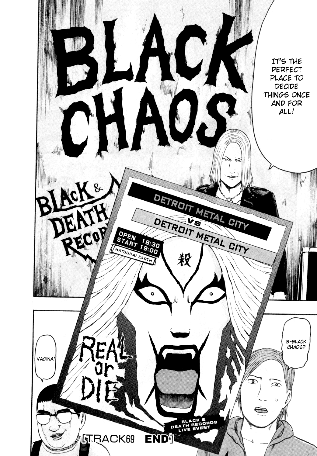 Detroit Metal City Chapter 69 page 21 - Chapter 69: Egg