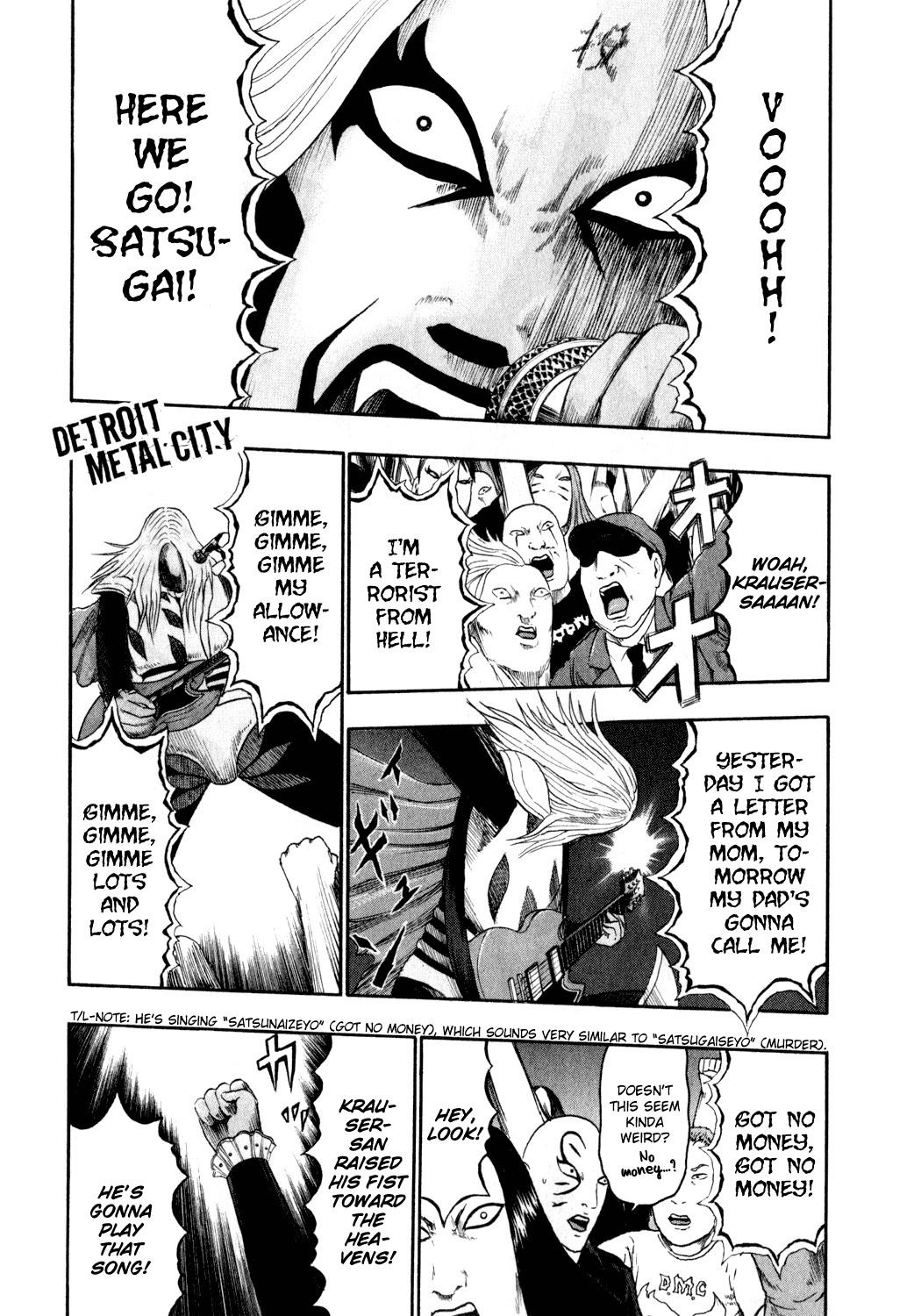 Detroit Metal City Chapter 69 page 6 - Chapter 69: Egg